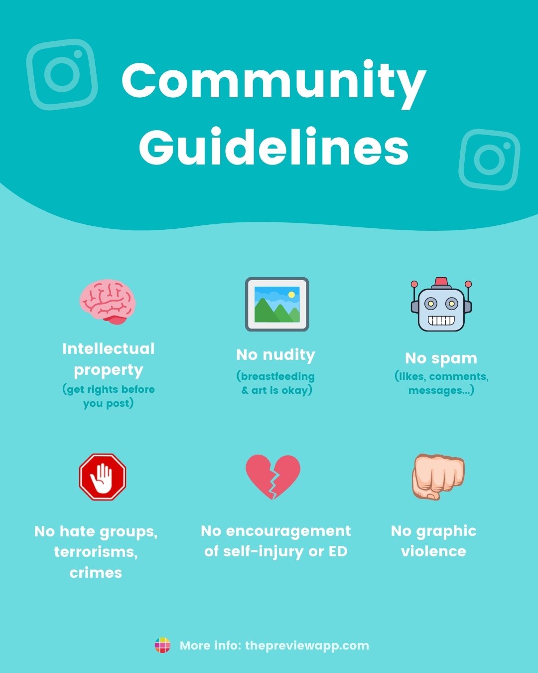 Instagram Guidelines 2024 - Galina Marlyn