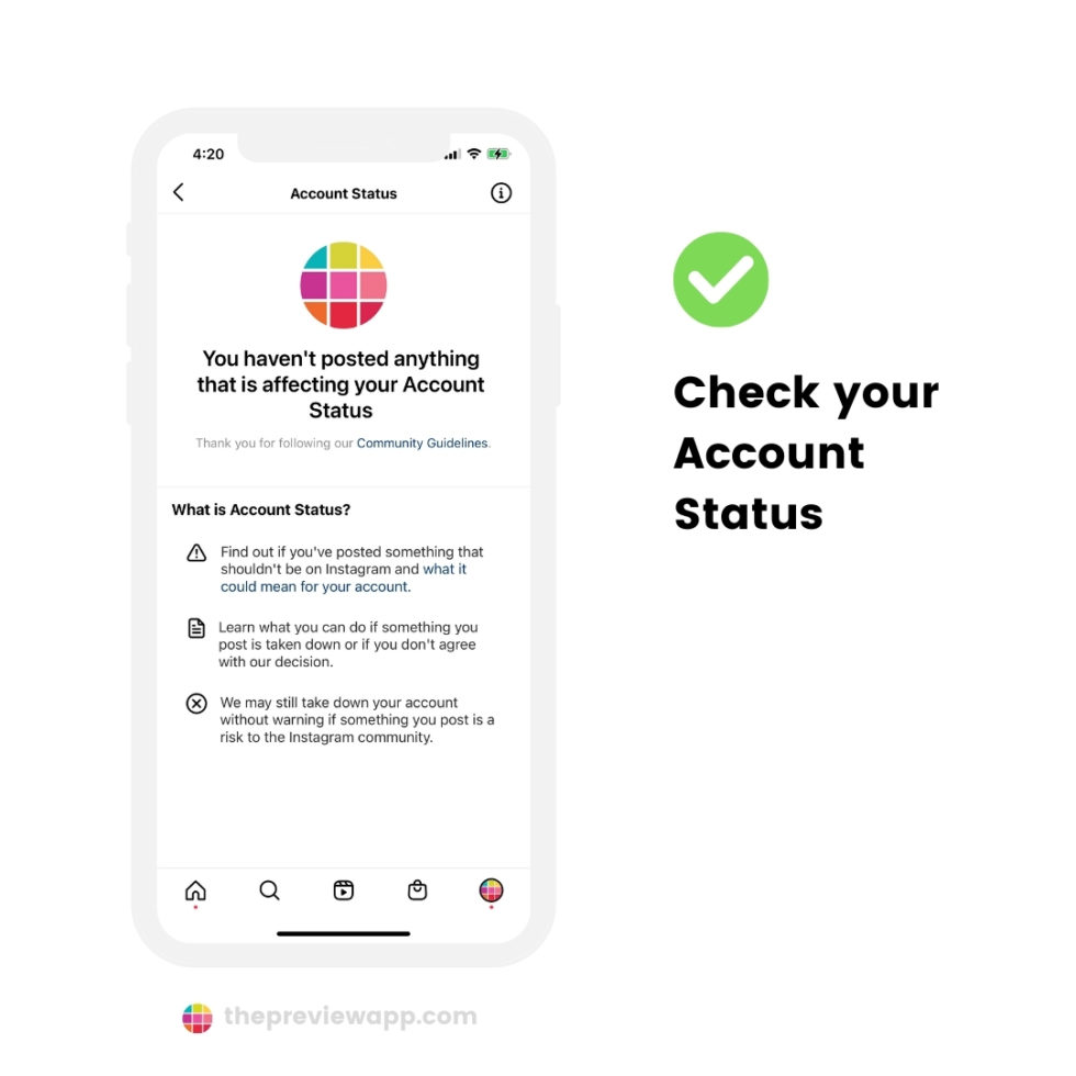 How to check if you violated instagram community guidelines 2021 