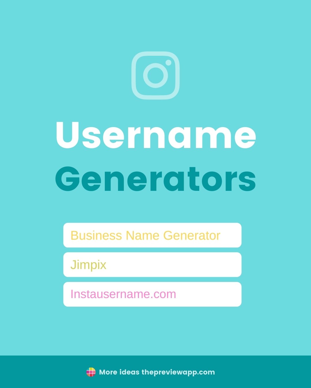 Instagram Username Generators