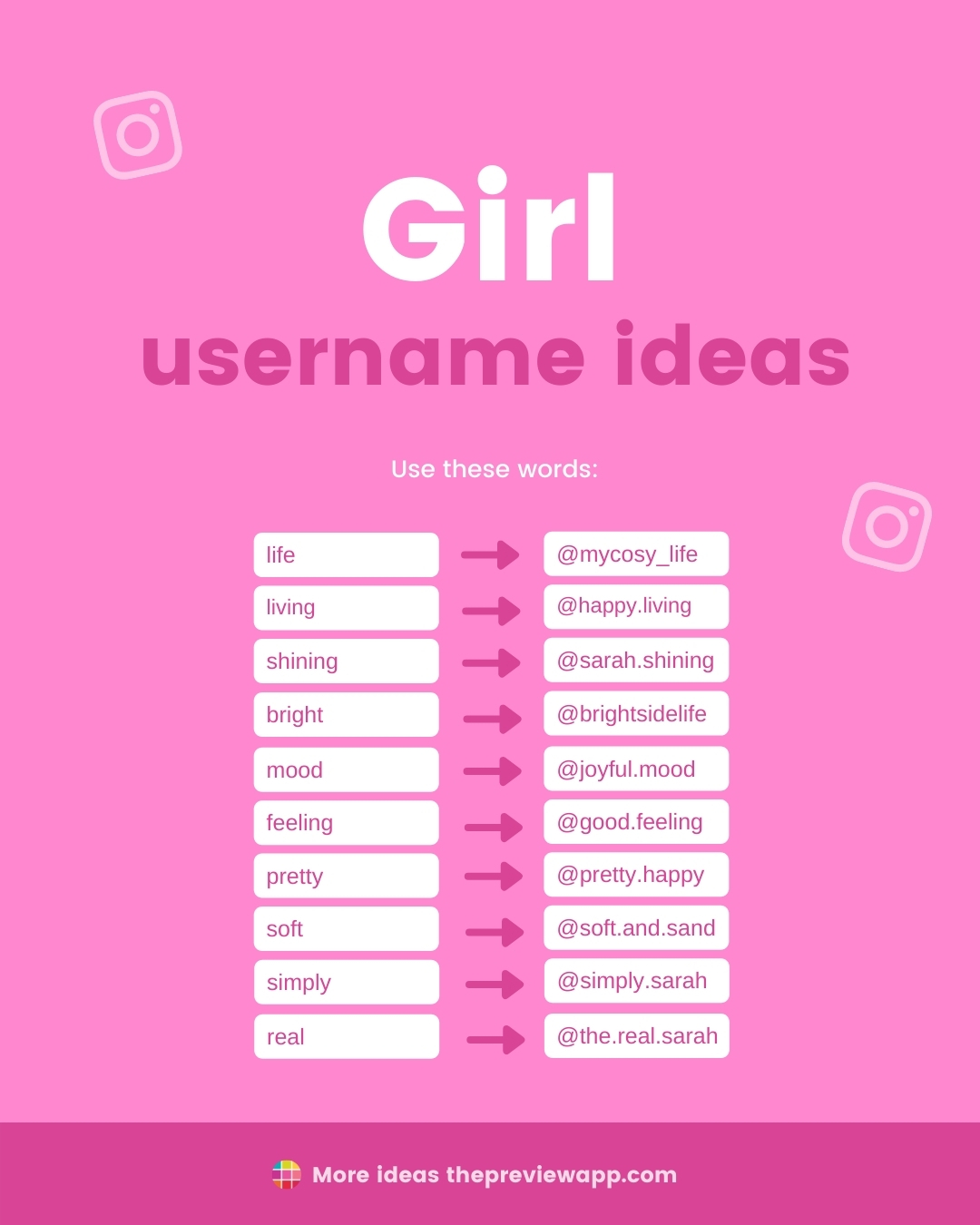  150 Instagram Username Ideas Must Have List 2021 