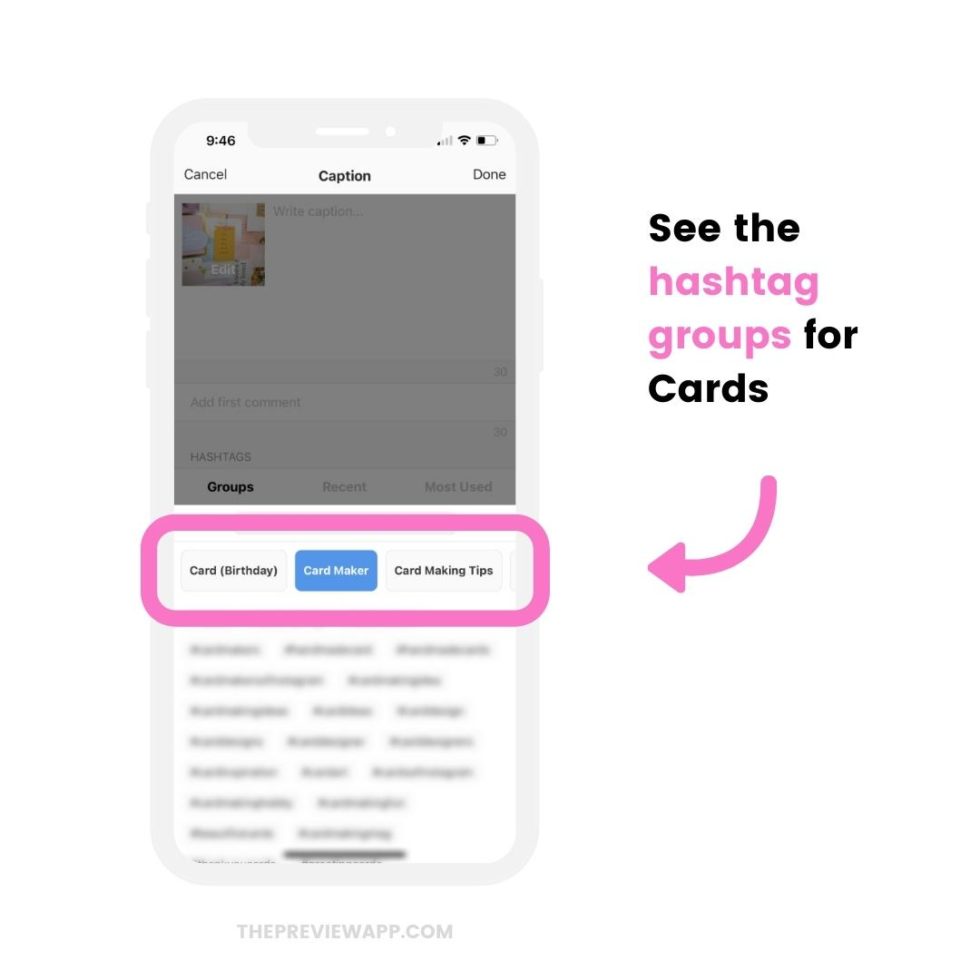100 GROWTH Instagram Hashtags for Card Making, Paper Craft & Quilling