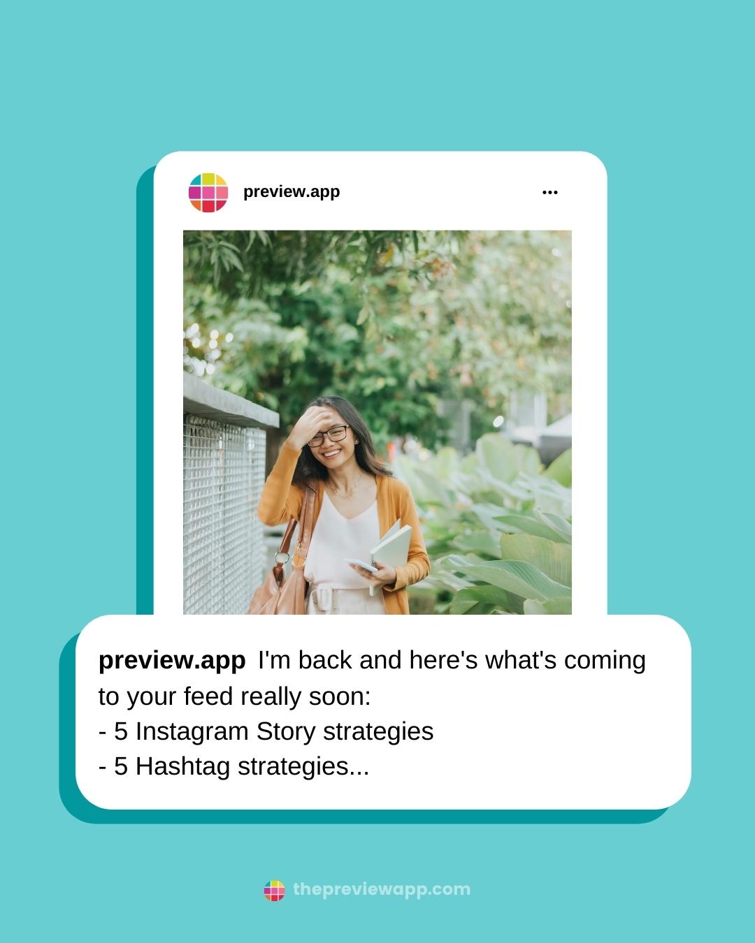 8 Favorite Captions & Post ideas after taking an Instagram break