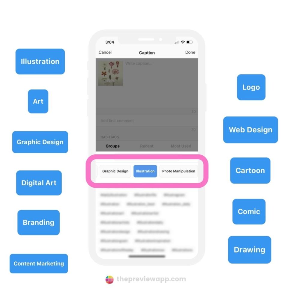 200+ Core Instagram Hashtags for Illustrators (Copy & Paste)