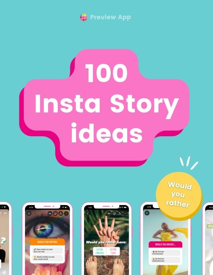The Best Would You Rather Questions for Instagram Story (By Category)