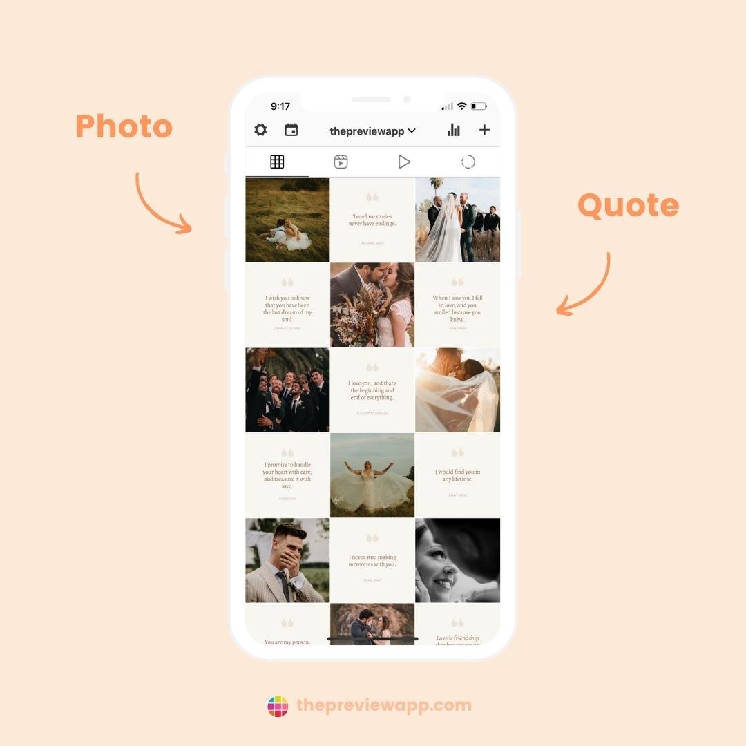 instagram feed ideas for photographers