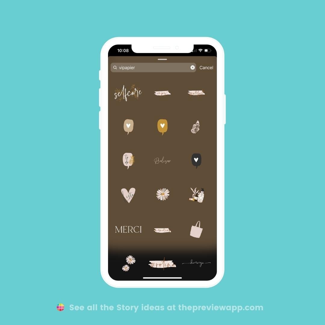 instagram story stickers
