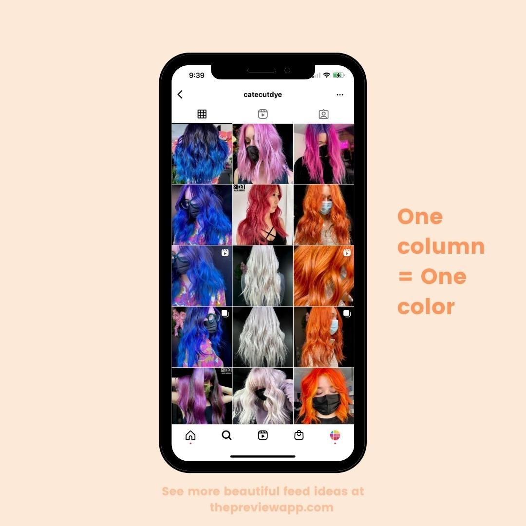 instagram feed ideas for hairstylist