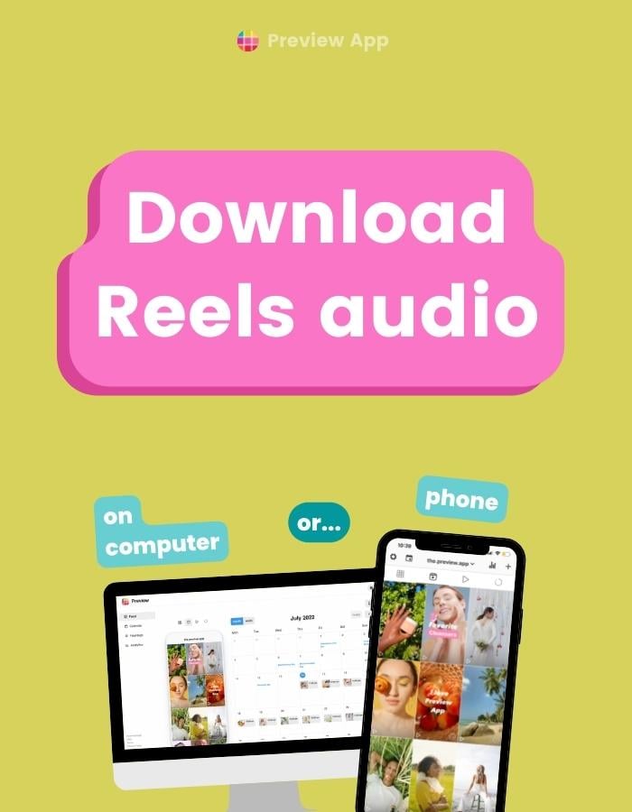 ig reel audio download