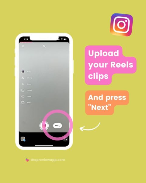 How to use the Instagram Reels Transition Feature (New!)