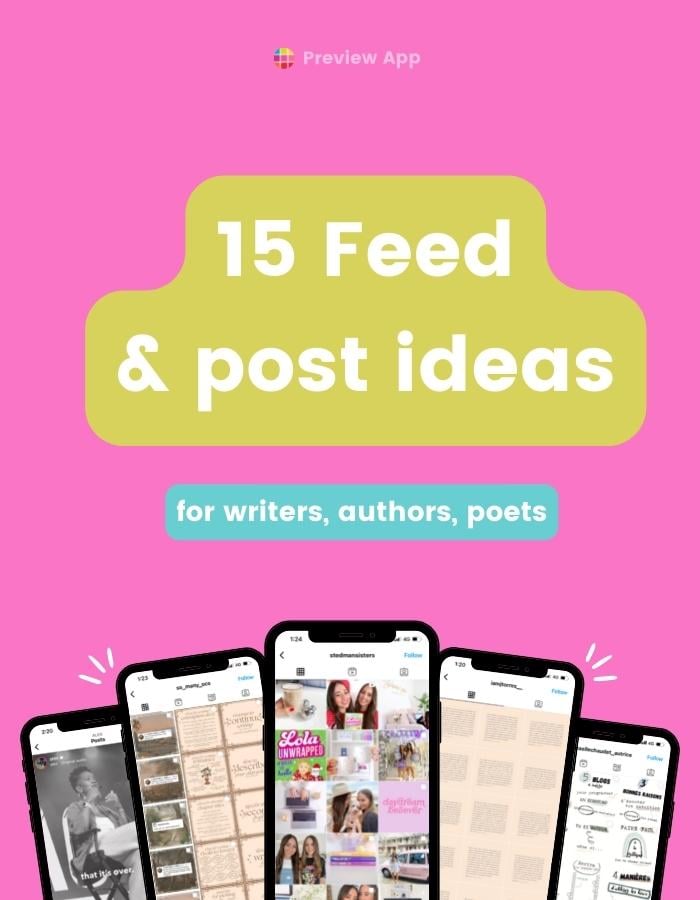 instagram feed ideas