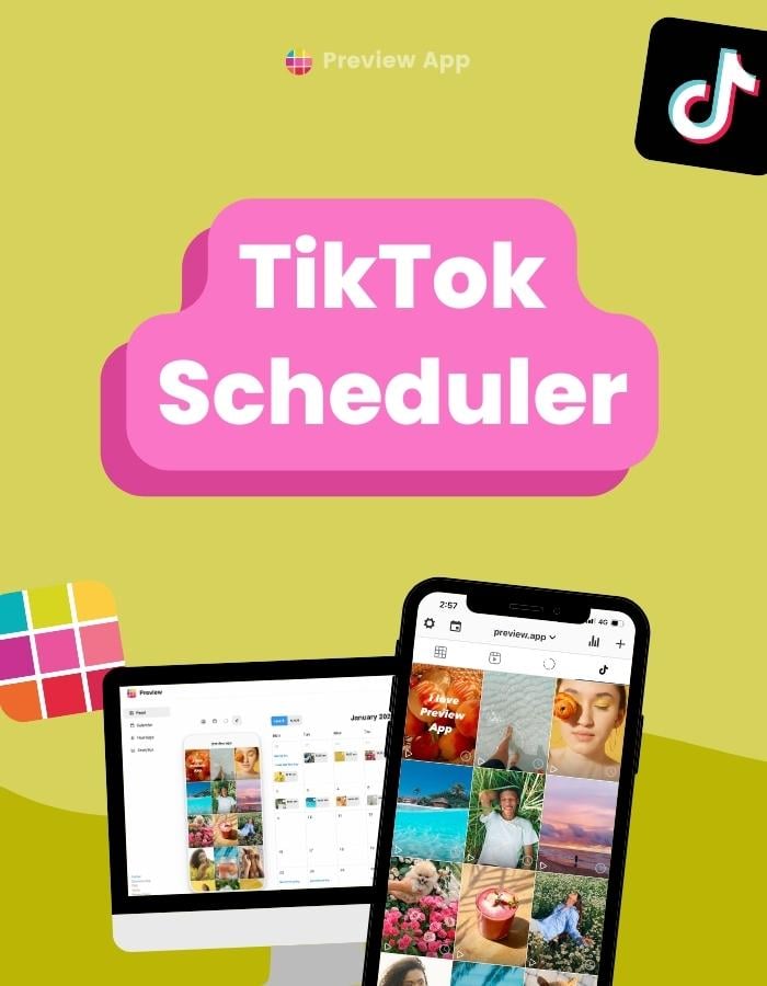 How to Schedule TikTok posts with Preview (Phone & Computer)