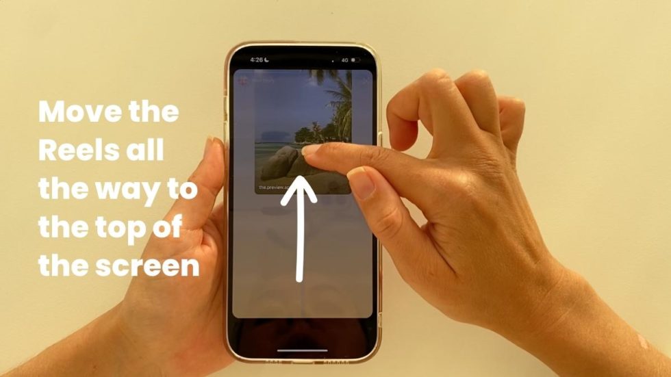 how-to-put-a-background-photo-behind-a-reels-on-instagram-story