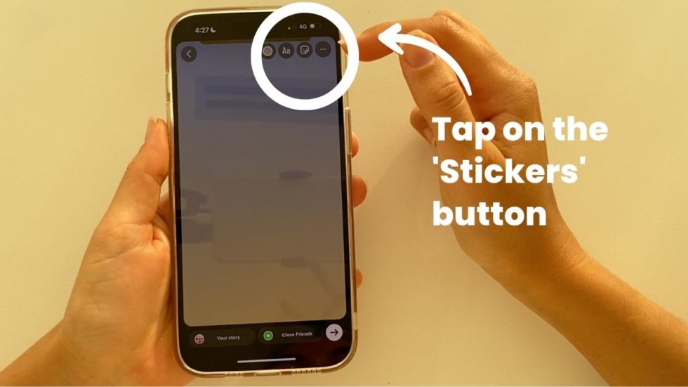 how-to-put-a-background-photo-behind-a-reels-on-instagram-story