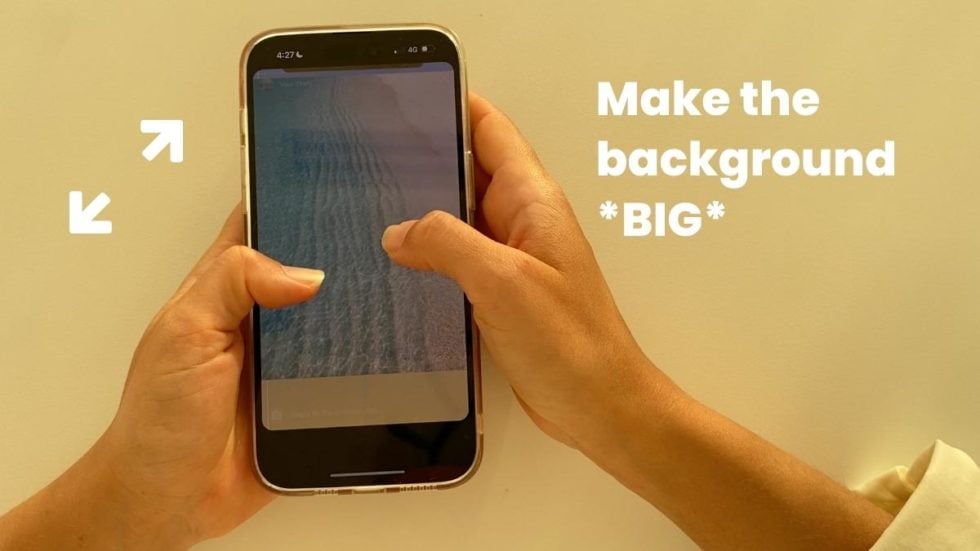 how-to-put-a-background-photo-behind-a-reels-on-instagram-story