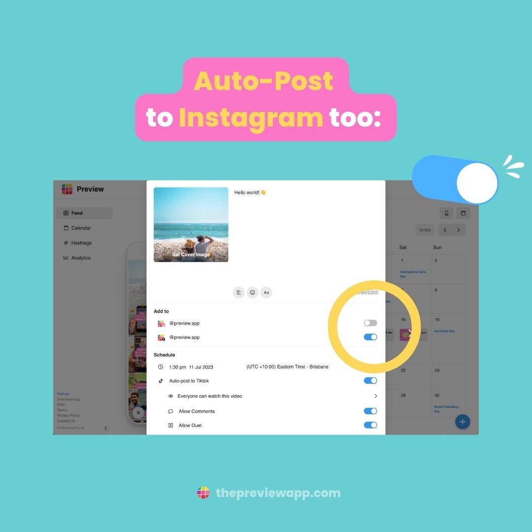 How to Auto-Post on TikTok (with Preview App & Desktop)