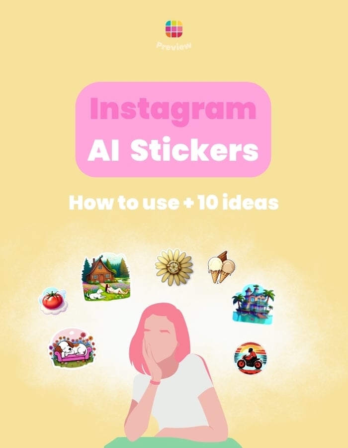 Instagram AI stickers