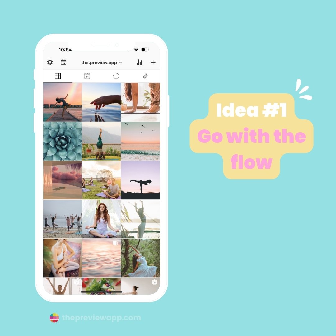 instagram feed ideas for yoga