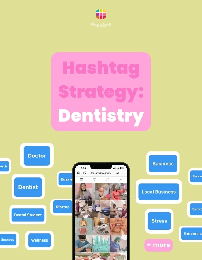 Instagram hashtags dentist