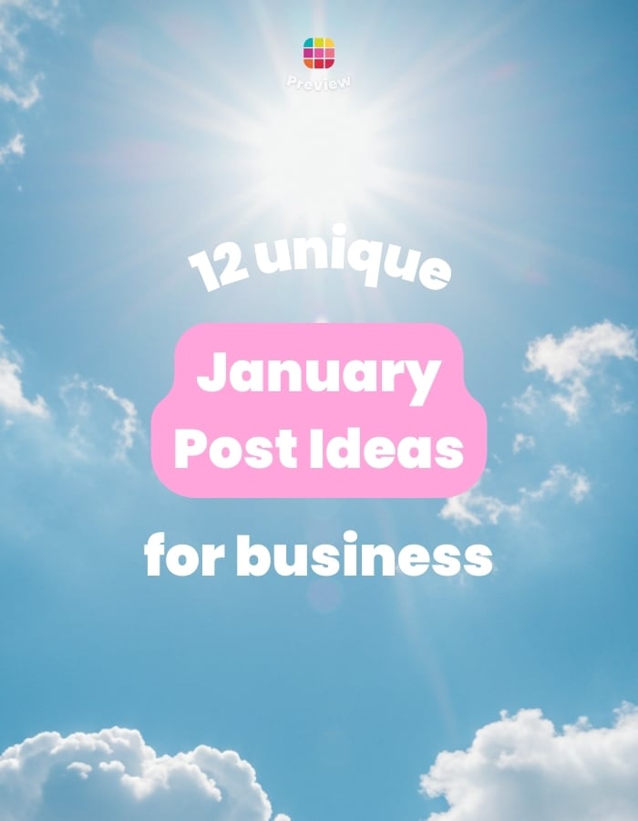 12 Unique January Instagram Post Ideas for Your Business (2025 Guide)