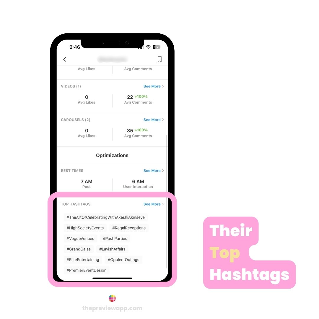 Instagram hashtags event planners