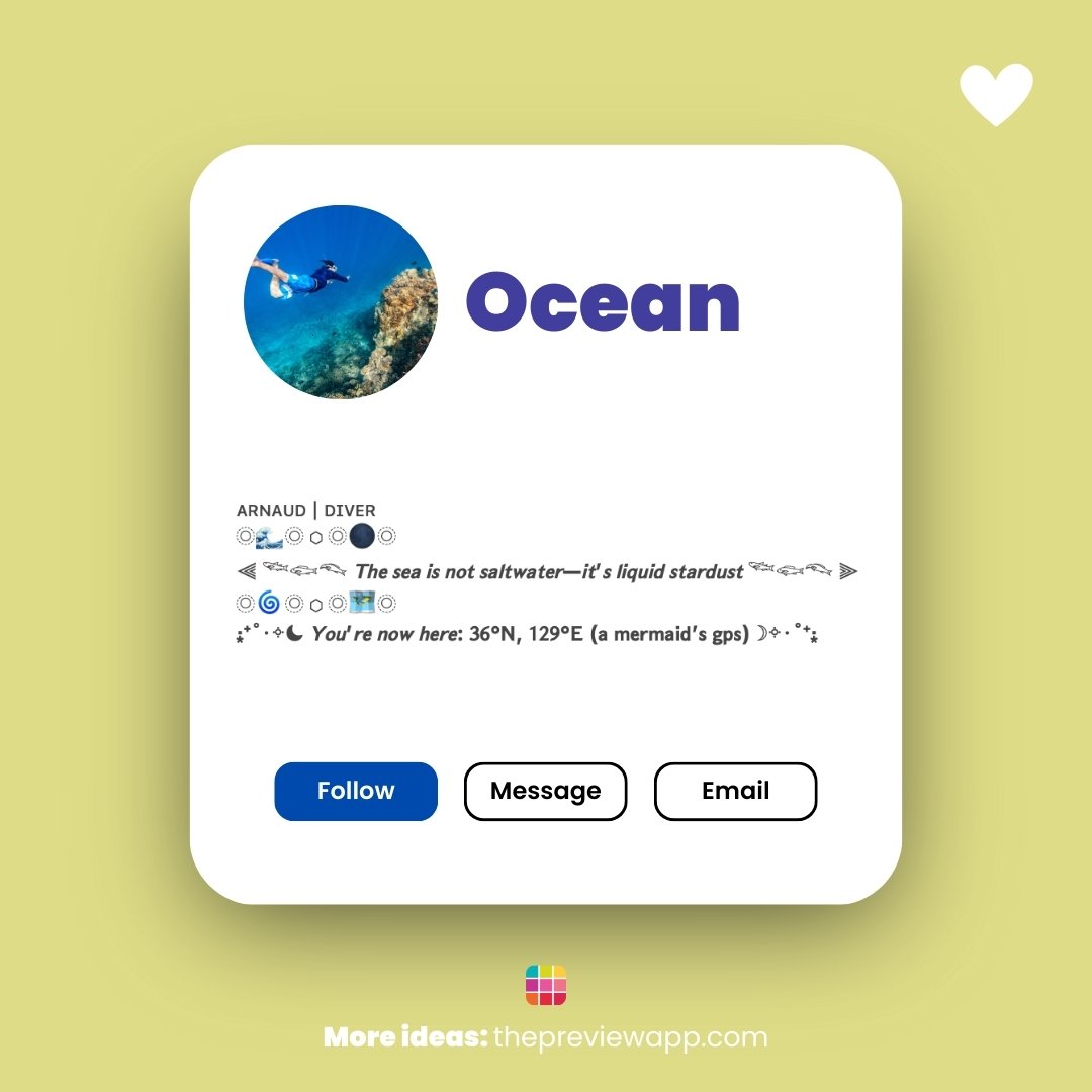 Aesthetic Instagram Bio Ideas For Ocean, Beach, Surf, Fishing