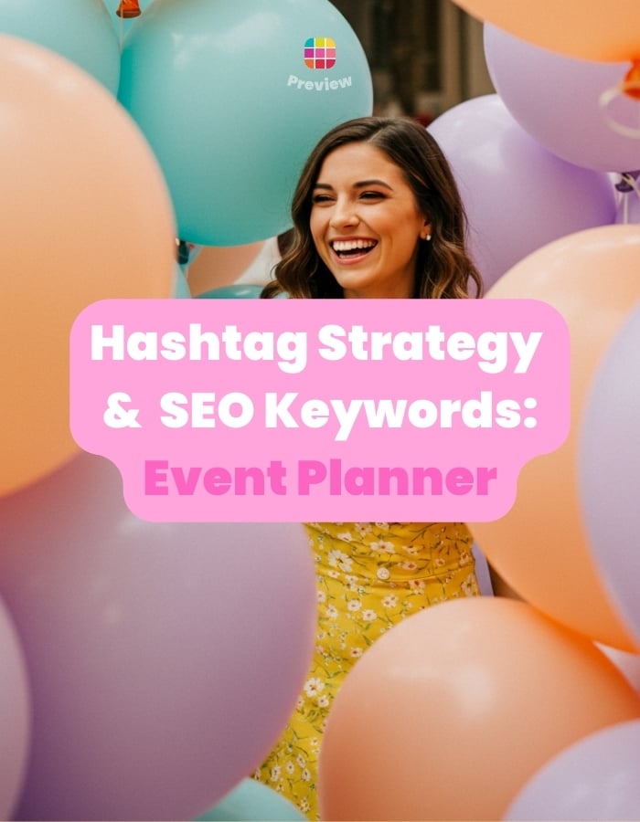 +150 Instagram Hashtags for Event Planners (2025)