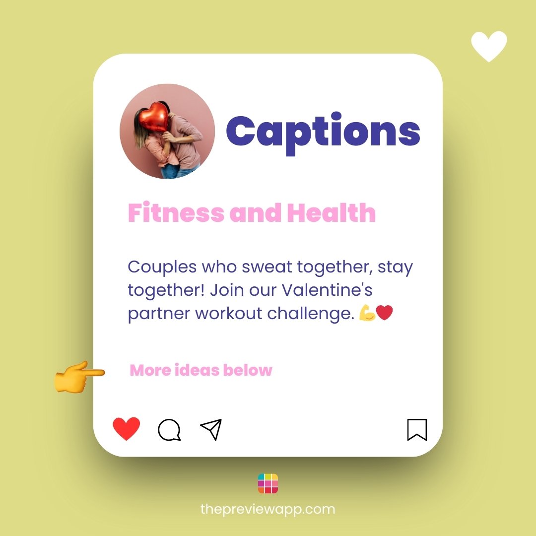 valentine's day Instagram captions for business