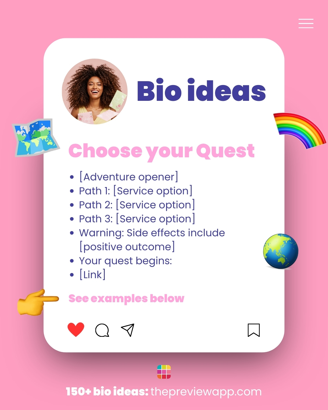 Instagram bio ideas for business