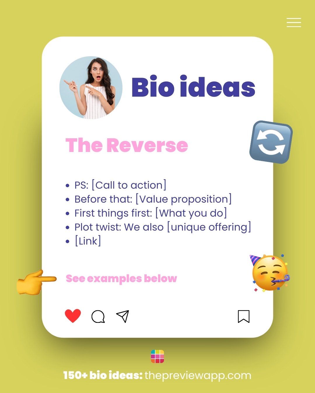 Instagram bio ideas for business