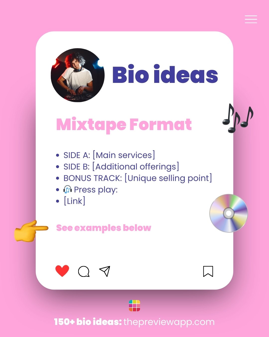 Instagram bio ideas for business