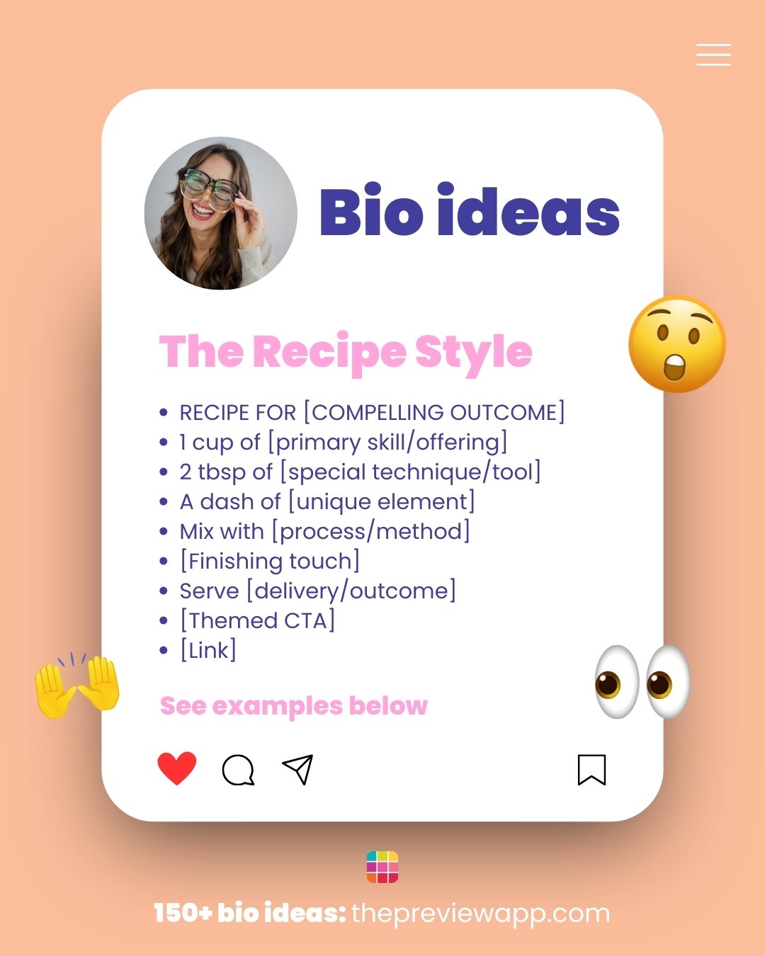 Instagram bio ideas for business